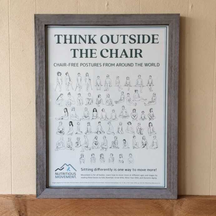 Think Outside the Chair 18" x 24" Poster