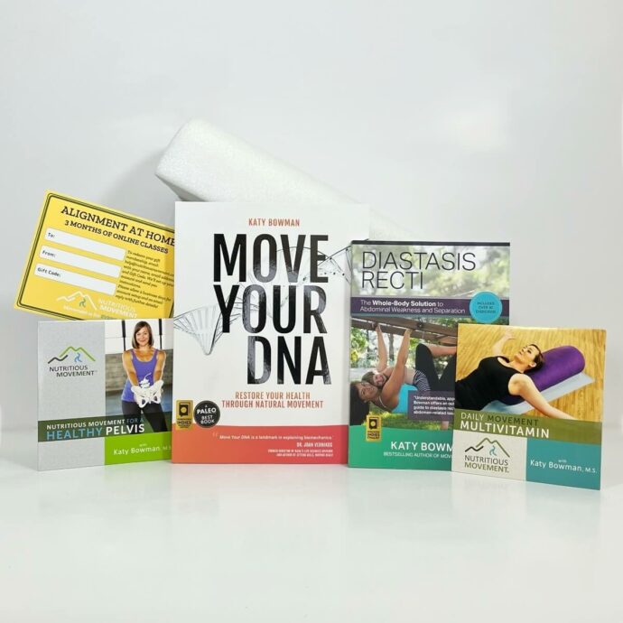 Move Better in the Middle Kit (Core, Spine, Psoas)—with PAPERBACKS