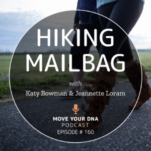 Image that reads: Hiking Mailbag