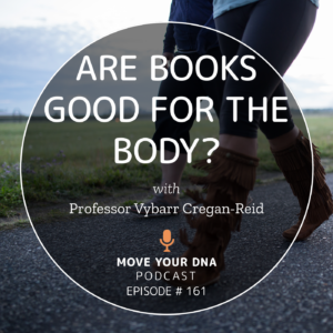 Image that reads: Are Books Good for the Body?